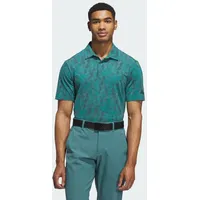 Adidas Ultimate365 Textured Poloshirt mit Print blau|grün XS