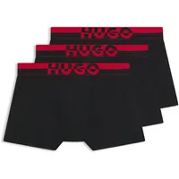 Hugo underwear TRUNK TR. SPLIT LOGO schwarz XL 3er