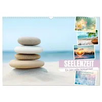 Calvendo SEELENZEIT Ein Jahr voller Achtsamkeit (Wandkalender 2026 DIN