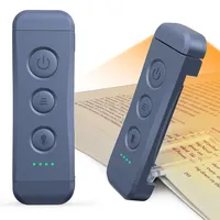 Glocusent Leselampe Buch Klemme, Augenschonende Bücher Leselampe mit 3