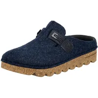 Rieker Clog RIEKER, Damen, Gr. 43, blau, Textil, Schuhe