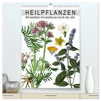 Calvendo Heilpflanzen (hochwertiger Premium Wandkalender 2026 DIN A2 hoch),