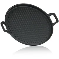 BBQ-Toro Gusseisenpfanne Ø 30 cm, preseasoned, Gusspfanne, Grillpfanne, Gusseisen