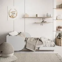 Lookway Kinderbett BLOOM 90 x 160 cm Eiche MDF