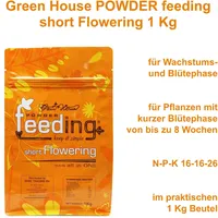 Green House Feeding Powder Feeding kurze Blüte 1 kg