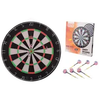 Johntoy Dartscheibe inkl. 6 Steeldarts