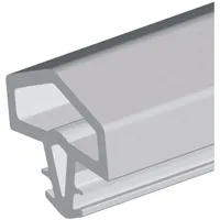 Ellen Türanschlagdg.0680 L.5m z.Einfräsen PVC blk grau Ellen