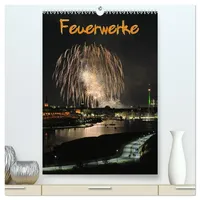 Calvendo Feuerwerke Terminplaner (hochwertiger Premium Wandkalender 2026 DIN A2