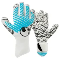 Uhlsport Torwarthandschuhe Cybertec Ultragrip Weiß/Cyber Blue/Black 7,5