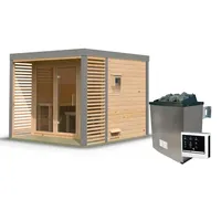 Karibu Ares 3 inkl. 9 kW Ofen + int.