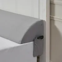 Vevor Bett-Lückenfüller Lang Keilkissen, 0–177,8 mm Königinformat Bettkeil, 25D-Kopfteilkeil