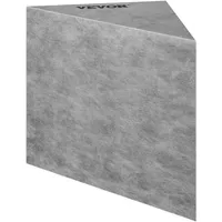 Vevor Befliesbare Sitzbank dreieckig 57x40x50cm Duschsitz 200kg Tragfähigkeit