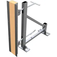 Schake Abschalstütze Neigbar Kantholz Silber