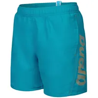 Arena Badeshorts Fundamentals Logo - Turquoise-parrot