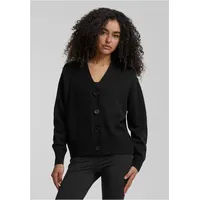 URBAN CLASSICS Strickjacke | Schwarz - M