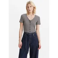 Levi's V-Shirt LEVI'S, Damen, Gr. XS (34), vanilla stripe