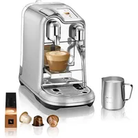 Sage Nespresso Creatista Pro SNE900BSS Stainless Steel, Kapselmaschine, Silber