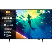 Philips LED-Fernseher »65PUS8000/12«, E (A-G), schwarz