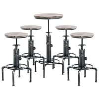 CLP Industrial Bartisch Set Lynton I 4 x Metall