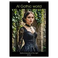Calvendo AI Gothic world - Mystical beauties of the