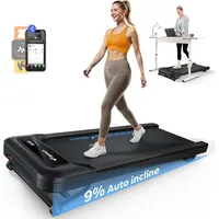 Merach – Elektrisches Laufband tragbar – bürstenlos, Untertisch-Walking Pad