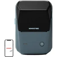 Niimbot B1 Drahtloser Etikettendrucker (Lakeblue) - Blau