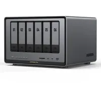 UGREEN NASync DXP6800 Pro Leergehäuse Grau