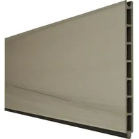 GROJA Einzelprofil 180 x 25,3 cm Grau/Walnuss