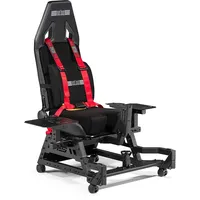 Next Level Racing Flight Seat Pro Sitzplatz Schwarz, Rot