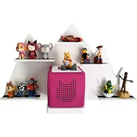 MOLILAND - Sammlervitrine mit Fächern Toniebox| Audiofigurenanzeige Berge |