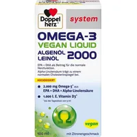 Queisser Doppelherz Omega-3 Vegan Liquid 2000 system