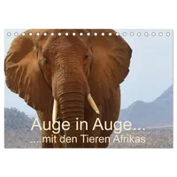 Calvendo Auge in Auge mit den Tieren Afrikas (Tischkalender
