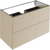 Keuco Edition 11 Art Waschtischunterschrank, 2 Frontauszüge, Innenbeleuchtung, Lack