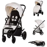 Chipolino Kinderwagen Buggy Insta, Fußabdeckung, Federung, Korb, Gurt, klappbar