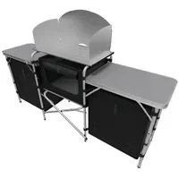 24move Campingküche Campo Schwarz