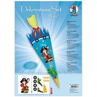 Ursus Deko Set Schultüte Easy Line "PIRAT"