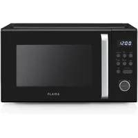 Flama Schwarz Grill-Mikrowelle Arbeitsplatte 31 l 1000 W