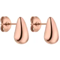 Purelei Ohrringe Droplet im zarten Design Roségold Damen