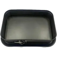 Buri 6x Backform eckig 35x24x8cm backen kochen Küche Haushalt