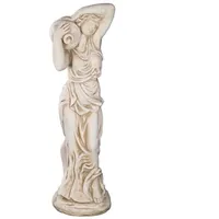 BIRENDY Wetterfeste Große (7 kg) Statue Wassertägerin cm 82