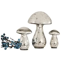 Loberon Deko Pilze Set Périgord - Herbstdeko & Weihnachtsdeko