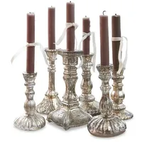 Loberon Kerzenständer Set Adolpha - Kerzenhalter Stabkerze - Deko