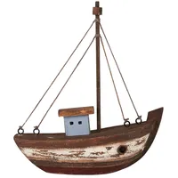 Ib laursen Deko-Schiff aus Holz Nautico, 15 x 5