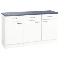 WIHO KÜCHEN Unterschrank Kiel 150 x 50 x 85