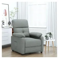 VidaXL Relaxsessel Dunkelgrau Stoff 90 x 100 x 90