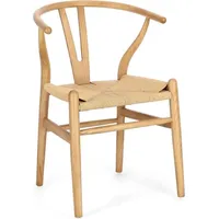 BIZZOTTO Esszimmerstuhl Artas aus Ulmenholz, klassischer Landhausstil, naturfarben, ungepolstert