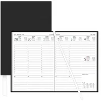 Zettler KALENDER Buchkalender Wochenplaner 2026 schwarz, 1 St.