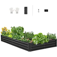 Vevor Hochbeet Metall 239,5 x 120 x 28 cm