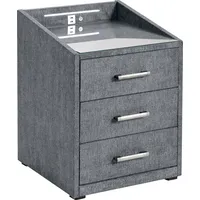 Ed exciting design Nachtkonsole ED EXCITING DESIGN "Moon", grau