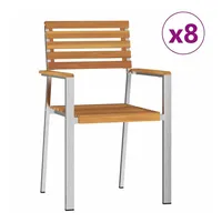 VidaXL Gartenstuhl 56 x 54,5 x 87 cm braun